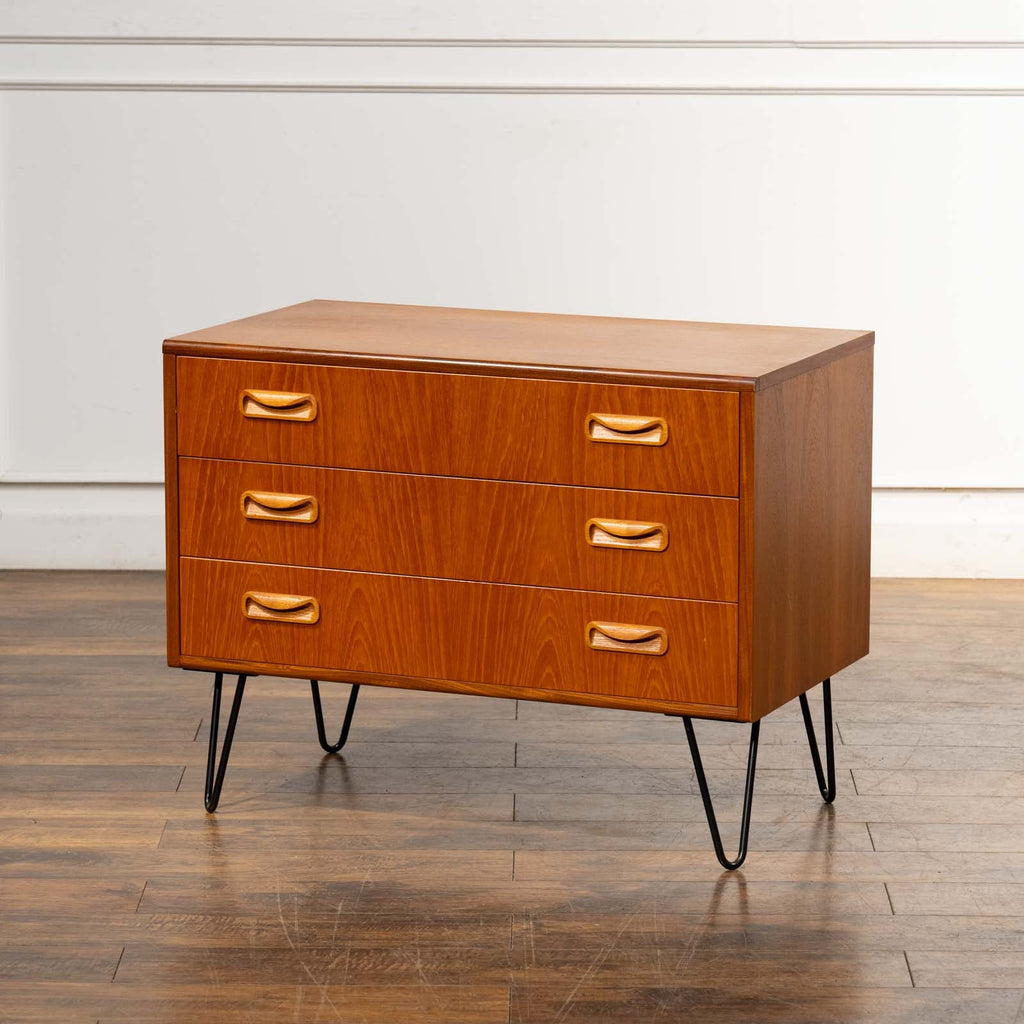 G-PLAN Fresco ヴィンテージ チーク 3段 チェスト アイアンレッグ G-PLAN Fresco ヴィンテージ チーク 3段 チェスト アイアンレッグ