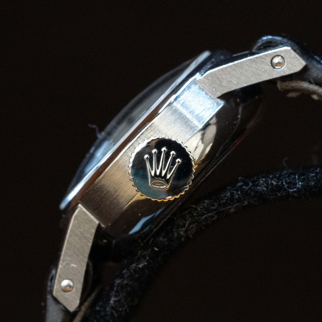 レディース【ROLEX ロレックス】シンプルなフェイスに菱形のインデックスなどが可愛らしい プレシジョン 1960年代[m]