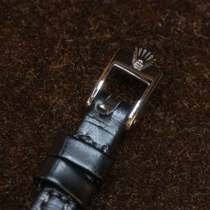 レディース【ROLEX ロレックス】シンプルなフェイスに菱形のインデックスなどが可愛らしい プレシジョン 1960年代[m]