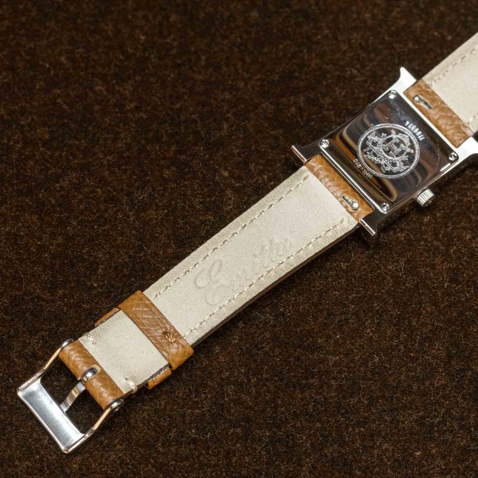 エルメスHウオッチ レディース【HERMES エルメス】Hをモチーフにした遊び心溢れるデザイン