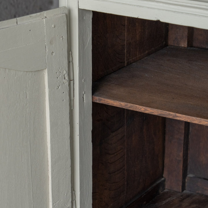 上品なデザインにホワイトペイントがシャビーシックな印象 フレンチ サイドボード /23K