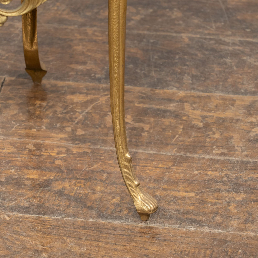 マーブルトップ ラウンド 2段 オケージョナルテーブル /23K-B