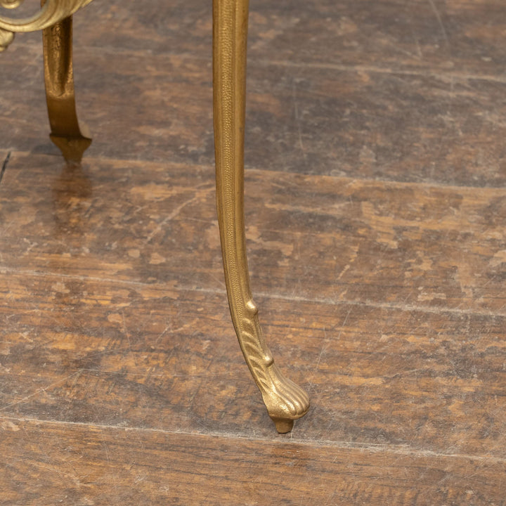 マーブルトップ ラウンド 2段 オケージョナルテーブル /23K-B