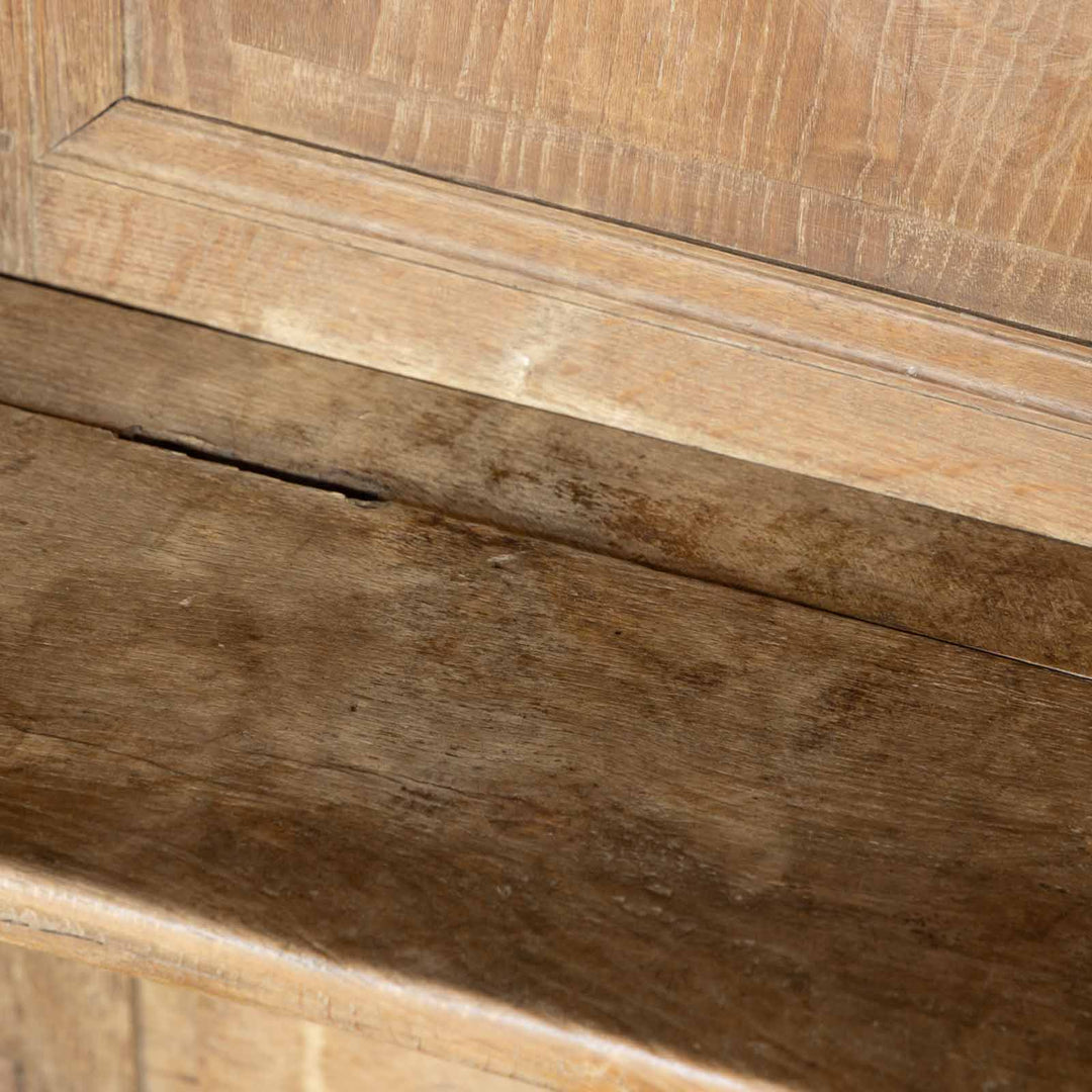 経年を感じるオーク材の質感が素敵 教会で使われていた チャーチベンチ /23K[m]