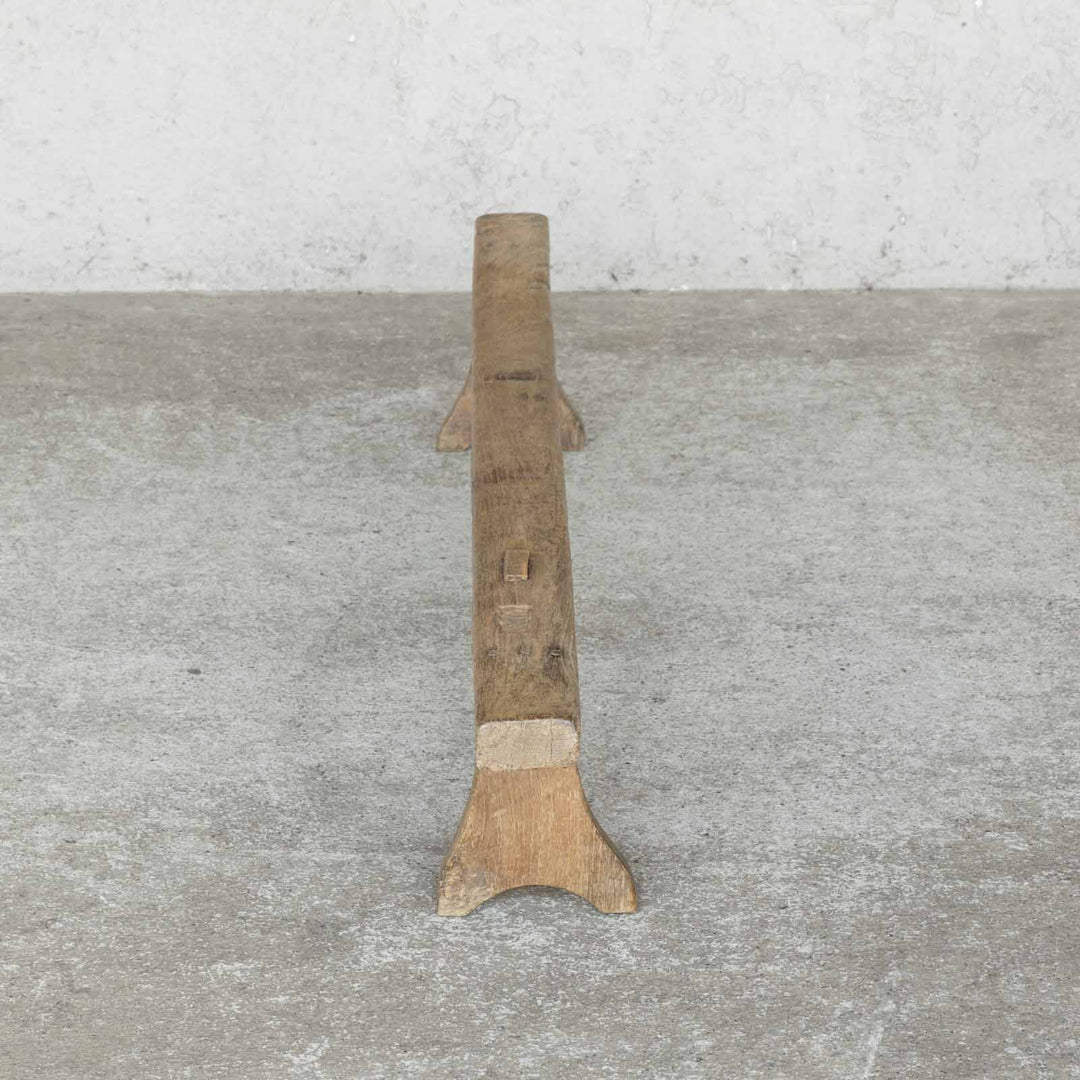 経年を感じるオーク材の質感が素敵 教会で使われていた チャーチベンチ /23K[m]