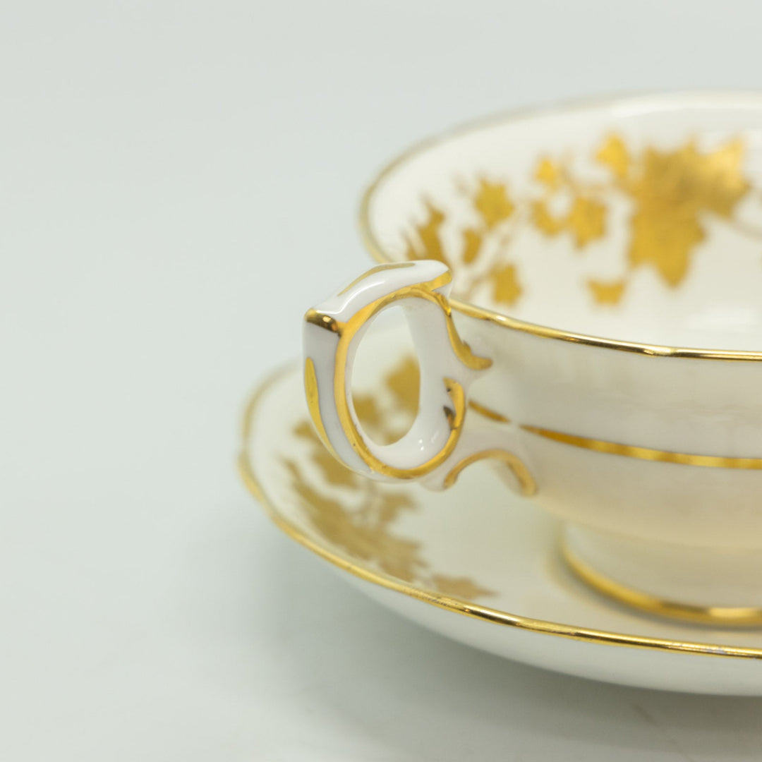 【Hammersley ハマースレイ /GOLDEN SYMPHONY ゴールデンシンフォニー】コーヒーカップ&ソーサー[m]