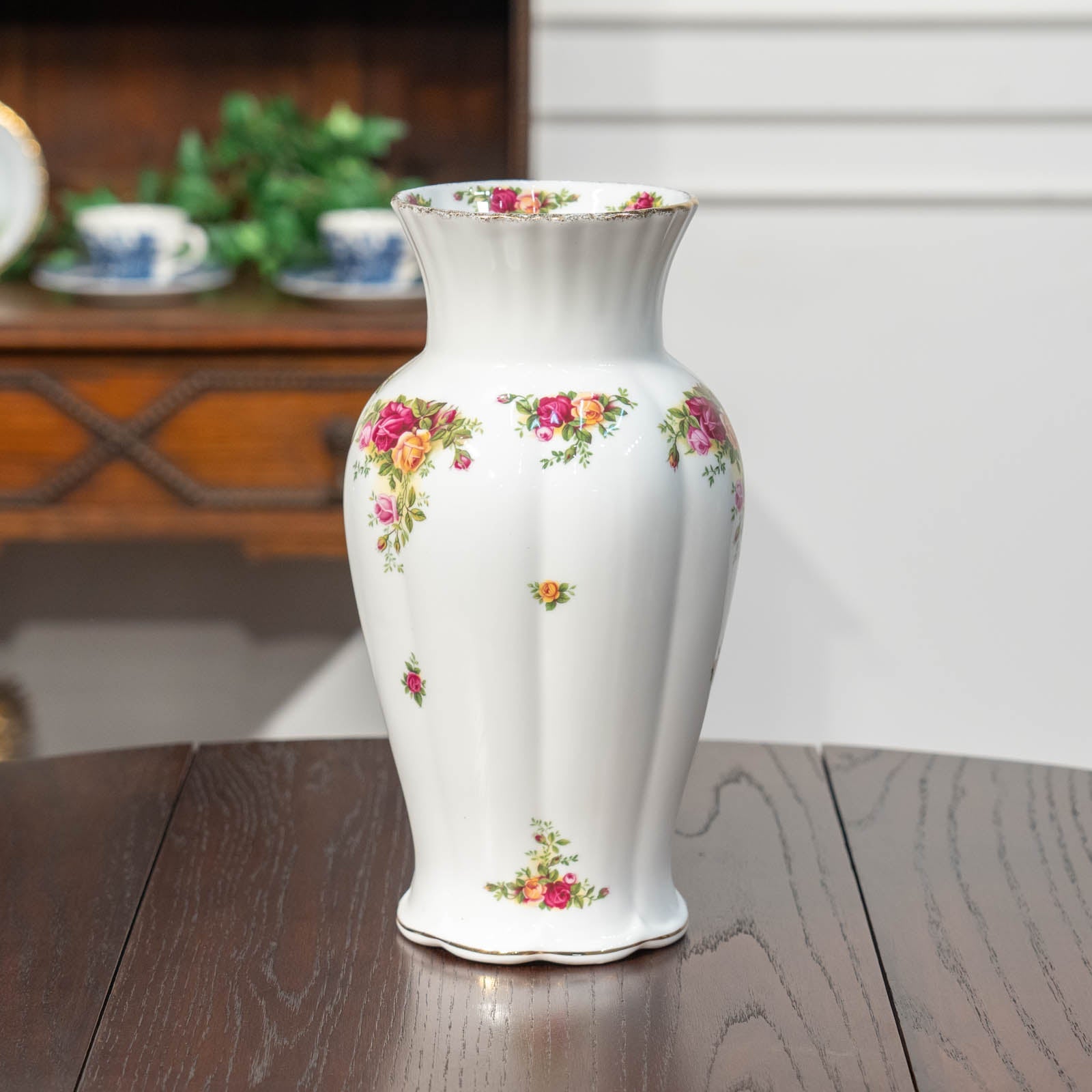 ロイヤルアルバート オールドカントリーローズ　花瓶　フラワーベース ROYAL ALBERT ロイヤルアルバート Old Country Roses オールド