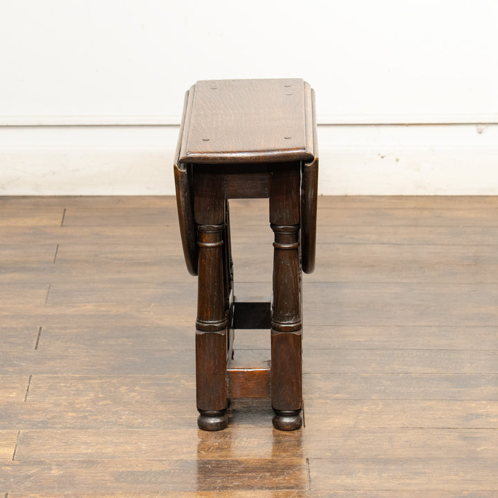 薄くてコンパクトで場所を取らずに収納できる スモール ゲートレッグ ローテーブル /23K