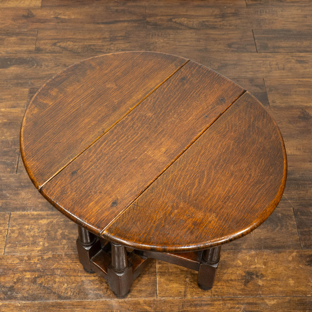 薄くてコンパクトで場所を取らずに収納できる スモール ゲートレッグ ローテーブル /23K