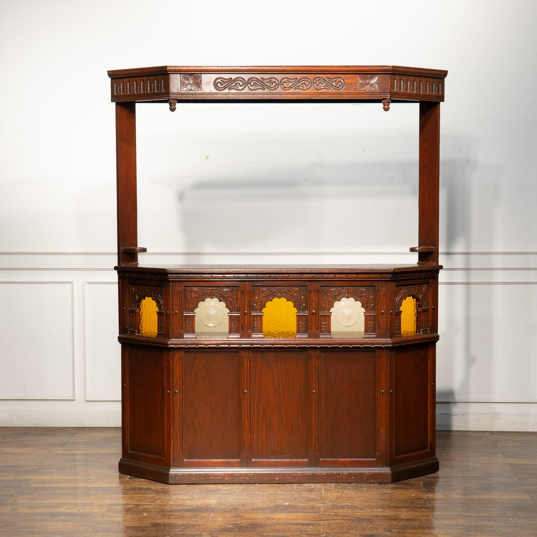 英国【WOOD BROS ウッドブロス Old Charm オールドチャーム】英国スタイルの趣きあふれる ホームバーカウンター /23K