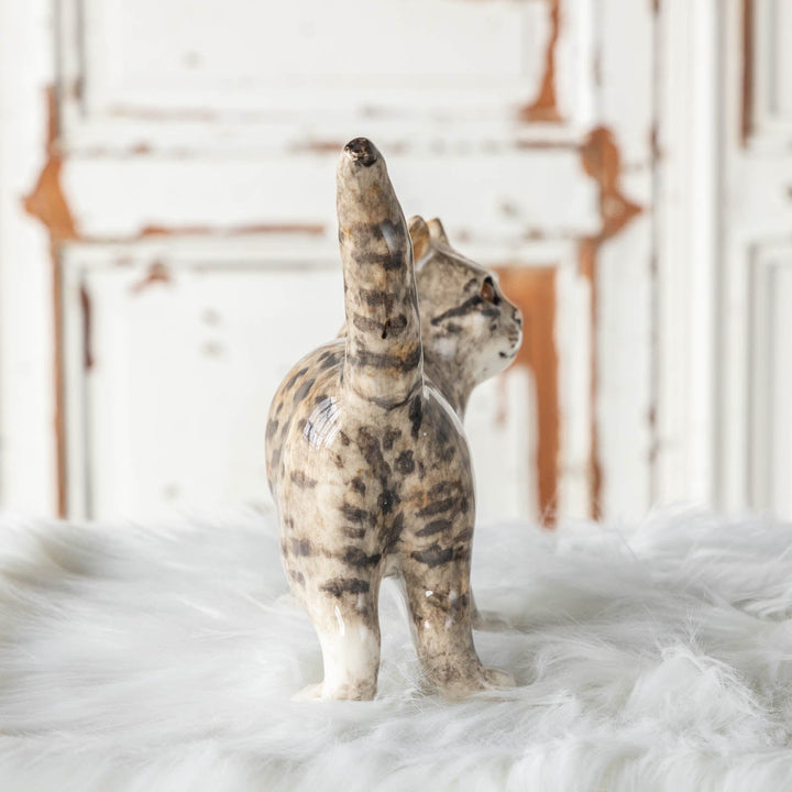 【Winstanley Cat ウィンスタンレイ キャット】◇しなやかに伸びたしっぽが特徴的 Brown tabby ブラウンタビー /23L[m]