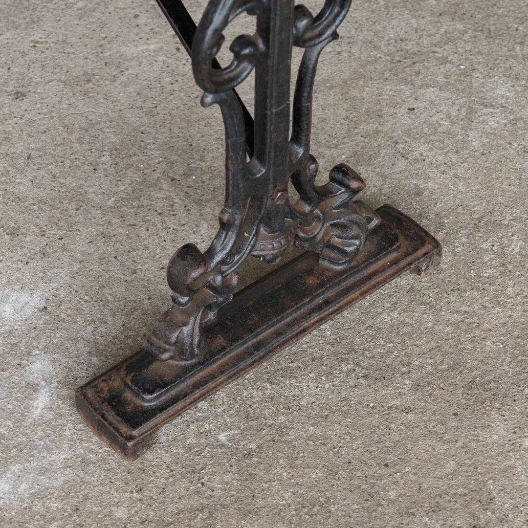 お好みの天板と組み合わせて素敵なテーブルに変身 アイアンレッグ テーブルベース /23L-C