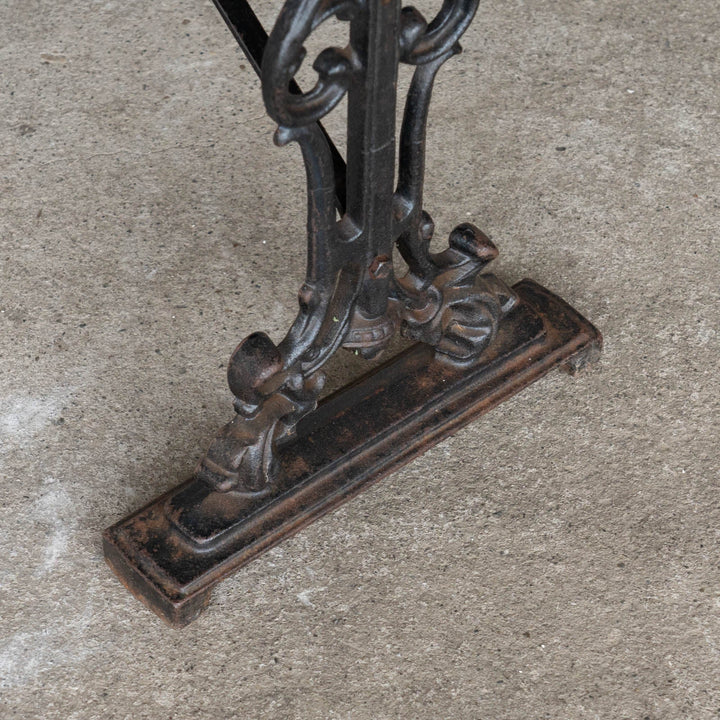 お好みの天板と組み合わせて素敵なテーブルに変身 アイアンレッグ テーブルベース /23L-C