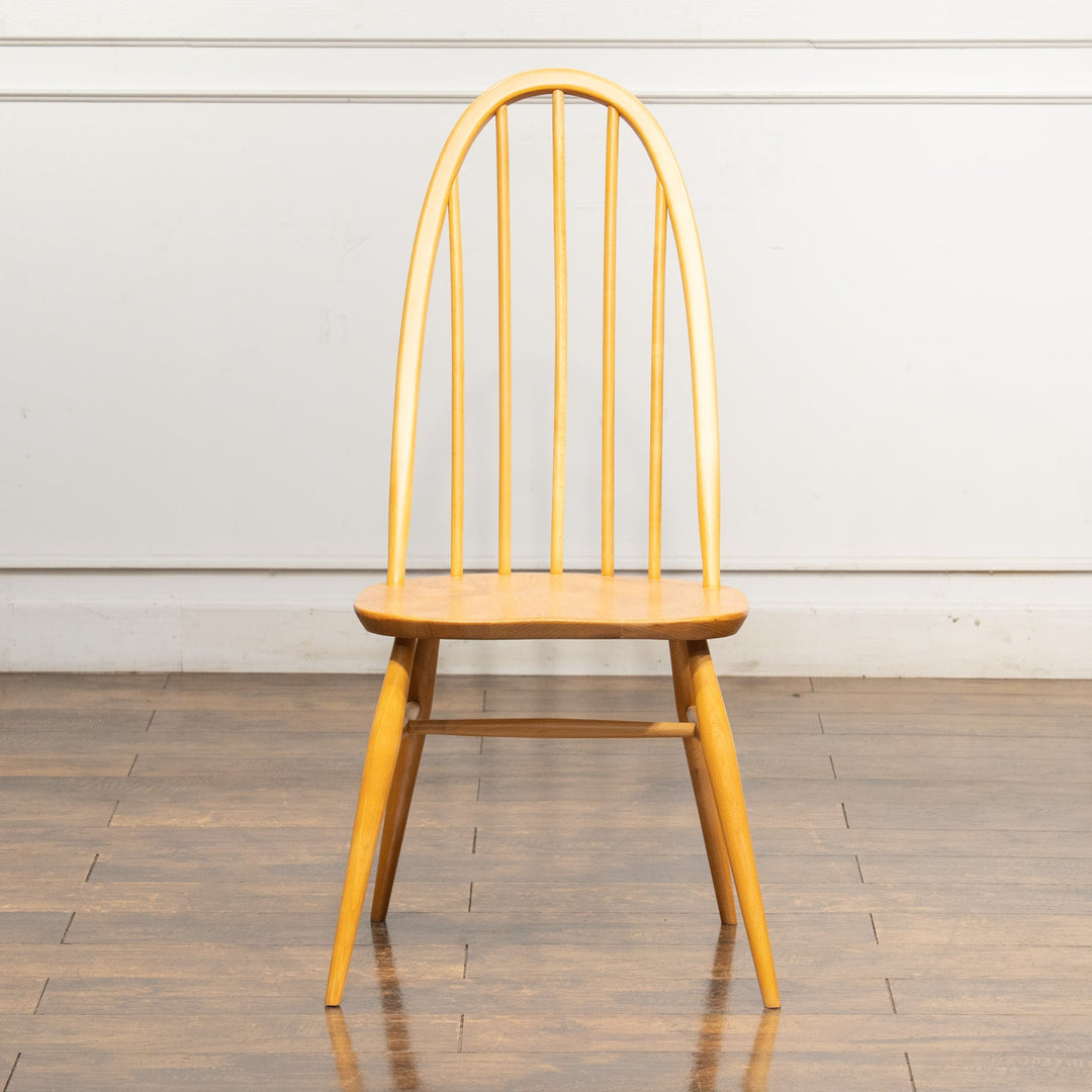 英国【ERCOL アーコール】曲木のボウバック 5本スポーク クエーカーチェア No.365 Windsor ウインザー /23K-10