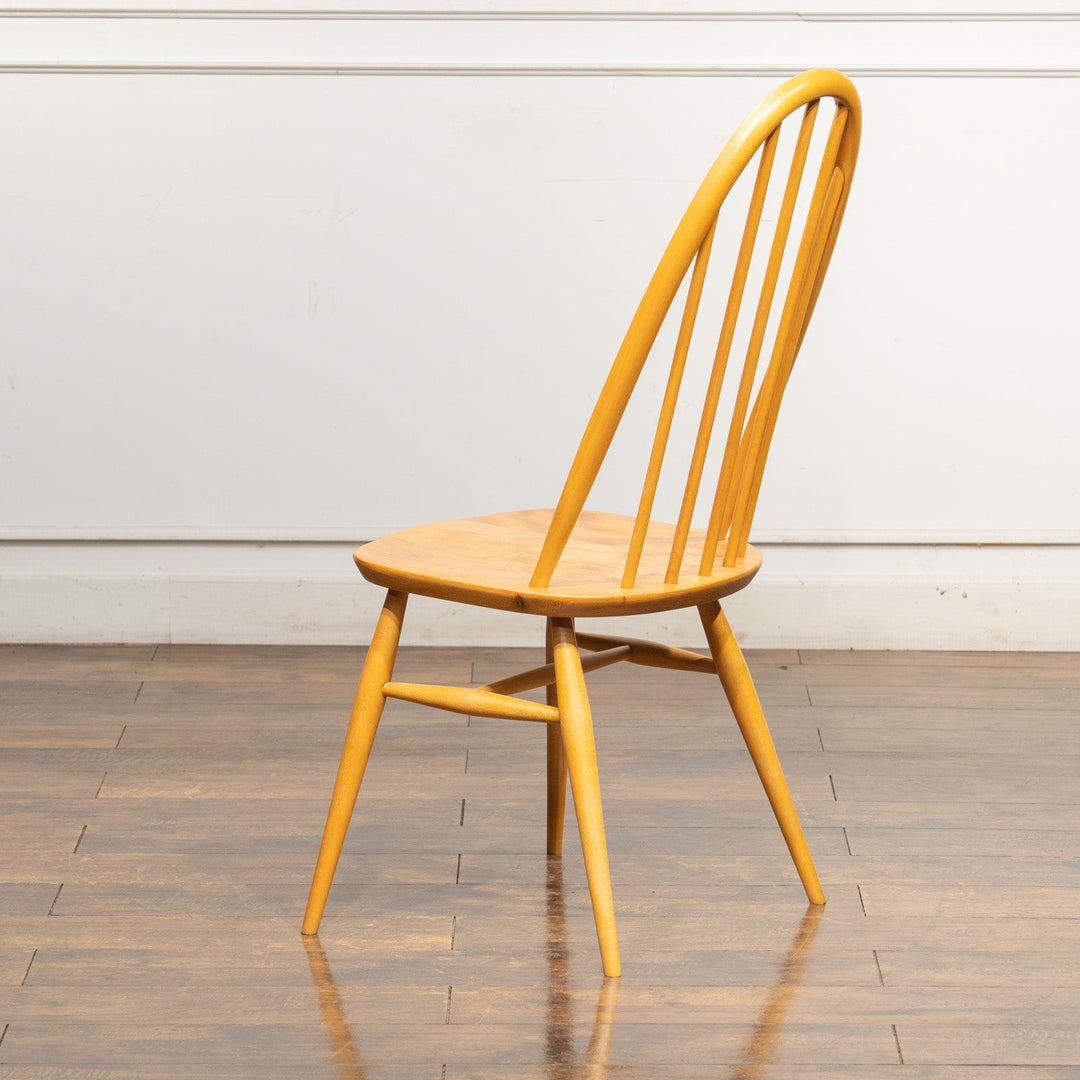 英国【ERCOL アーコール】曲木のボウバック 5本スポーク クエーカーチェア No.365 Windsor ウインザー /23K-10
