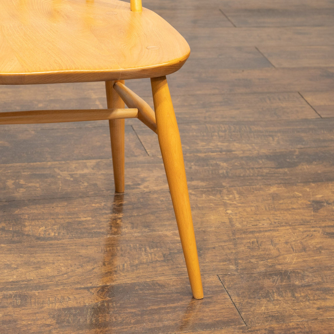 英国【ERCOL アーコール】曲木のボウバック 5本スポーク クエーカーチェア No.365 Windsor ウインザー /23K-10