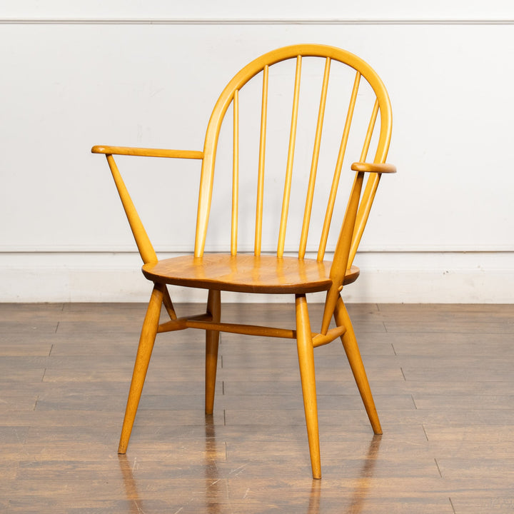 英国【ERCOL アーコール】エルム フープバック アームチェア No.877A Windsor ウインザー /23K-1