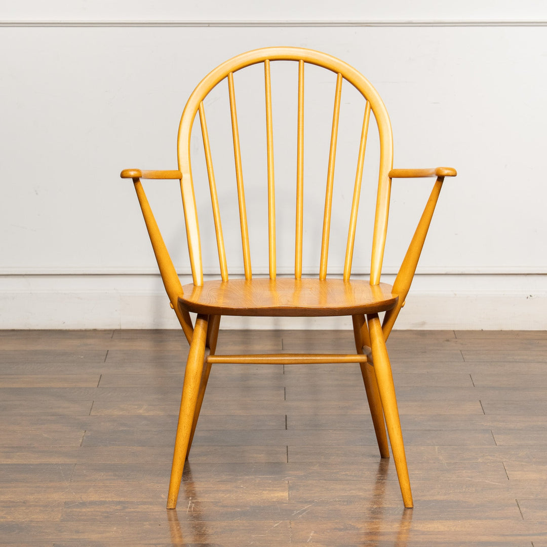 英国【ERCOL アーコール】エルム フープバック アームチェア No.877A Windsor ウインザー /23K-1