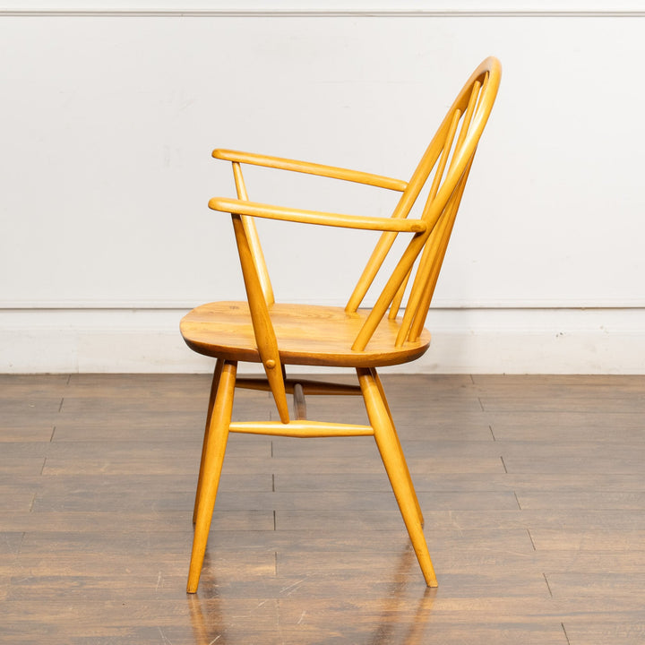 英国【ERCOL アーコール】エルム フープバック アームチェア No.877A Windsor ウインザー /23K-1