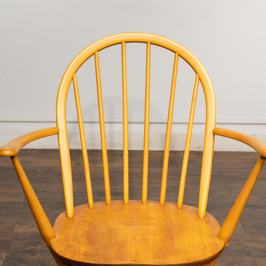 英国【ERCOL アーコール】エルム フープバック アームチェア No.877A Windsor ウインザー /23K-1