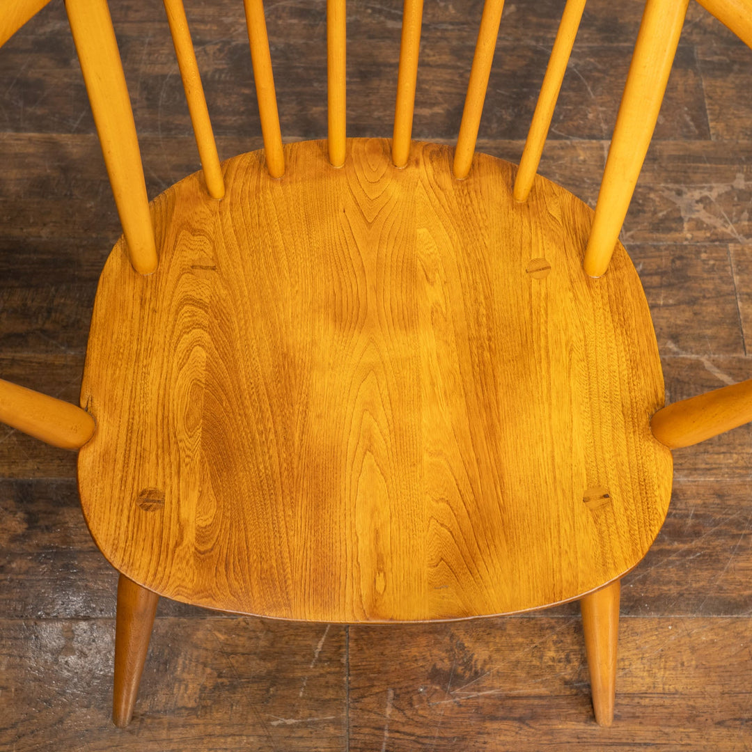 英国【ERCOL アーコール】エルム フープバック アームチェア No.877A Windsor ウインザー /23K-1
