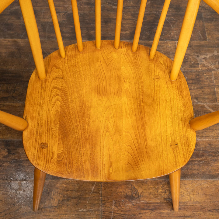 英国【ERCOL アーコール】エルム フープバック アームチェア No.877A Windsor ウインザー /23K-1