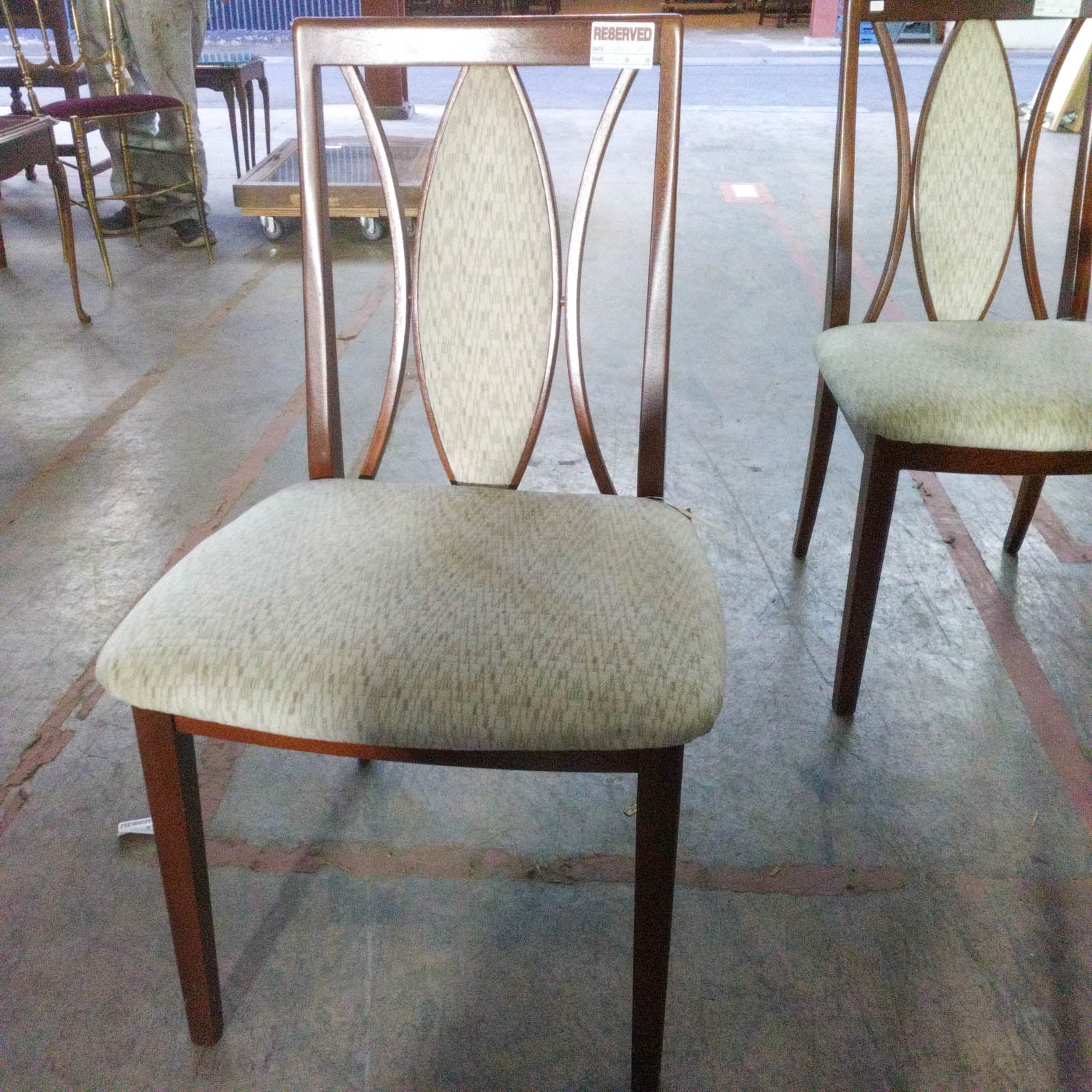 英国【G-PLAN ジープラン Fresco フレスコ】カーブバックチェア /23K-3