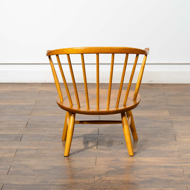 英国【ERCOL アーコール】ゆとりある座面で安定感抜群 ロータイプ スモーカーズチェア[m]