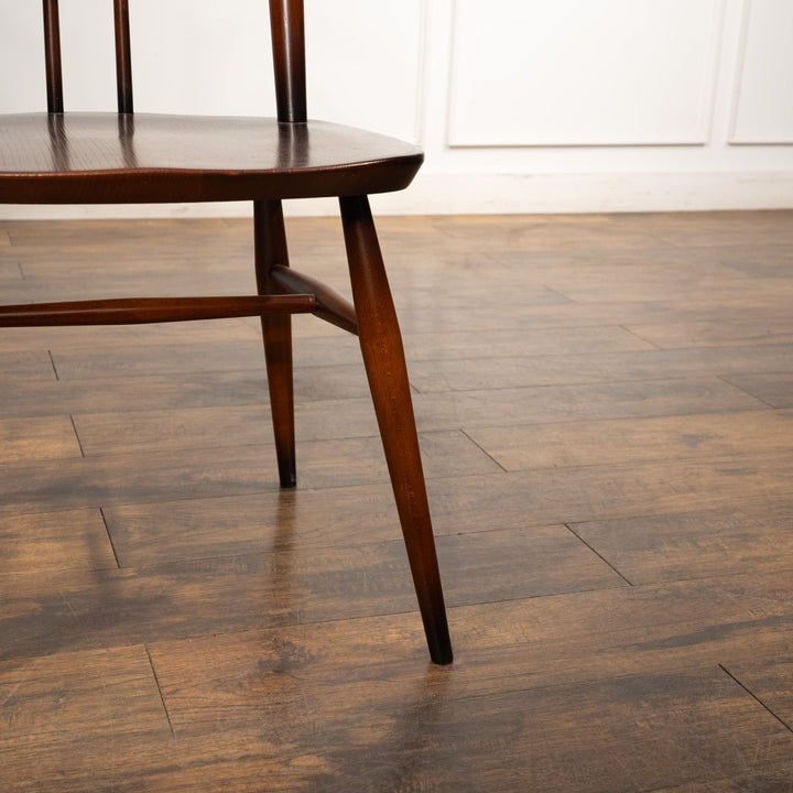 英国【ERCOL アーコール】背中をしっかり支えてくれる ラダーバックチェア No.496 Old Colonial オールドコロニアル /23K-1[m]