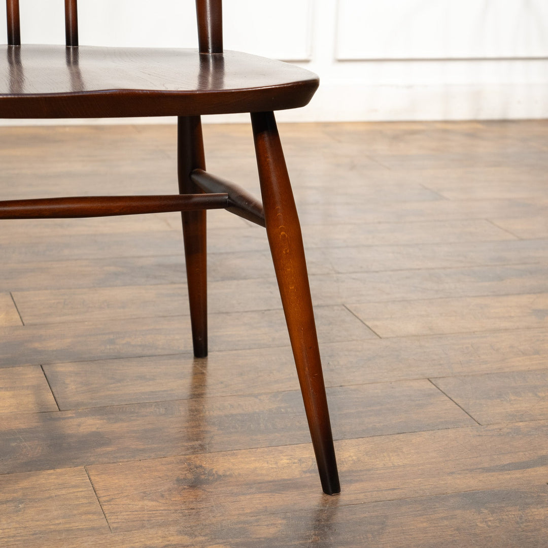 英国【ERCOL アーコール】背中をしっかり支えてくれる ラダーバックチェア No.496 Old Colonial オールドコロニアル /23K-2[m]