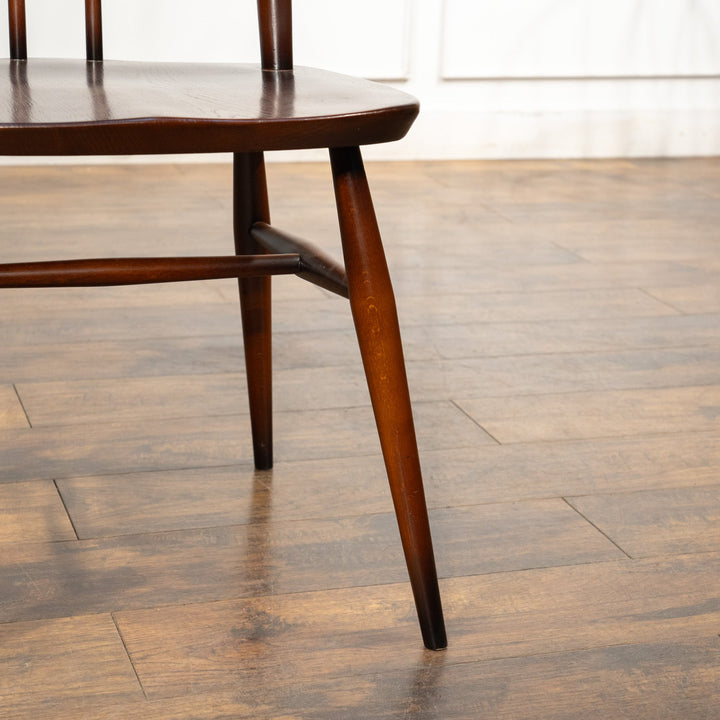 英国【ERCOL アーコール】背中をしっかり支えてくれる ラダーバックチェア No.496 Old Colonial オールドコロニアル /23K-2[m]
