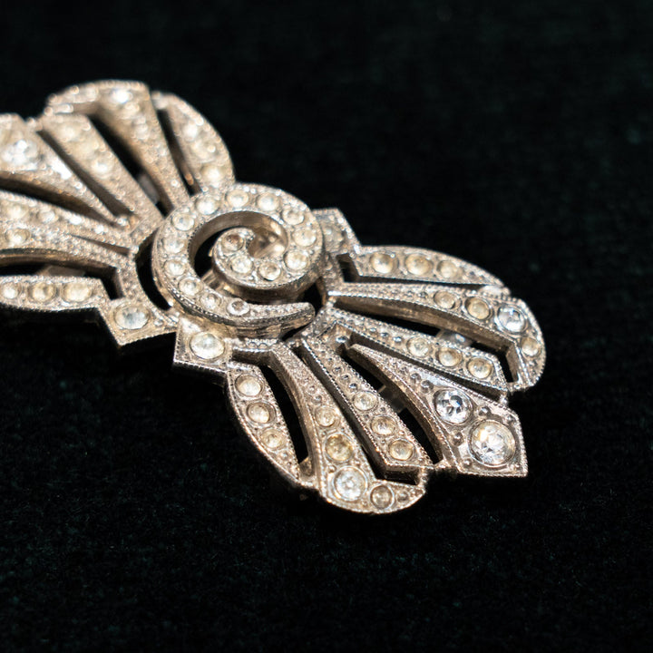 アールデコを感じるモダンなデザイン シルバー マルカジット バックル /23K