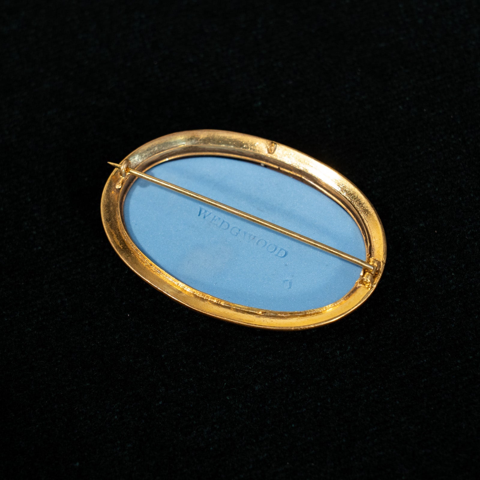 WEDGWOOD ウェッジウッド Jasper ジャスパー】ペールブルー カメオ