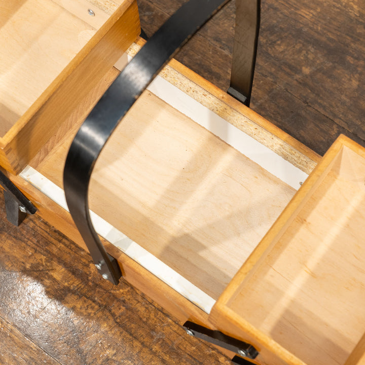 開くと横に大きく広がる使い勝手の良いデザイン ソーイングボックス /23K-B