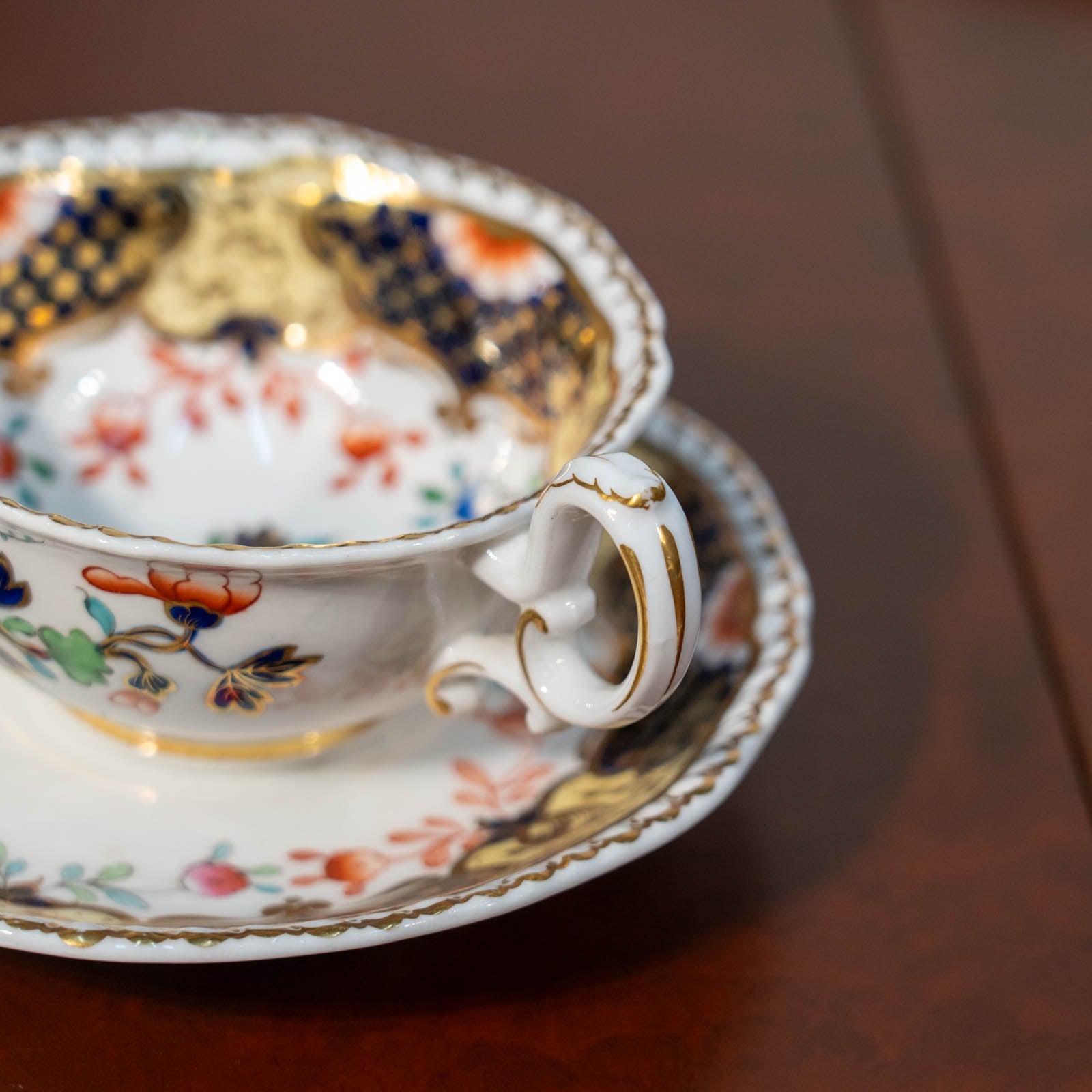 H&R・DANIEL Cup & Saucer 1830年頃 & DANIEL H&R saucer
