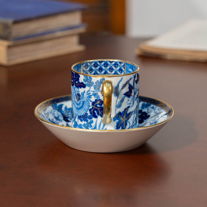 【WEDGWOOD ウェッジウッド /HIBISCUS ハイビスカス】デミタスカップ&ソーサー[m]