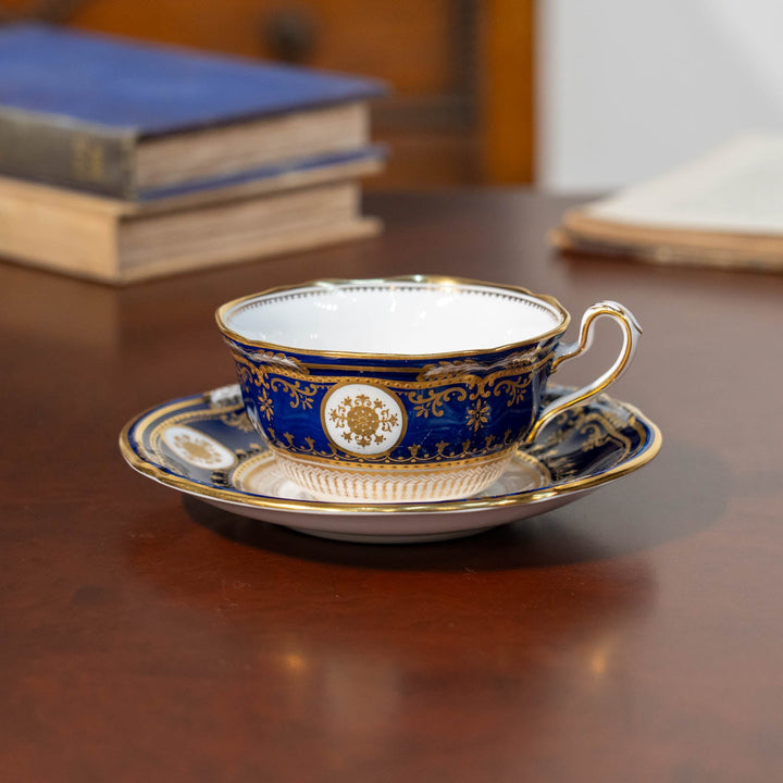 【Spode スポード LANCASTER ランカスター】ティーカップ&ソーサー[m]