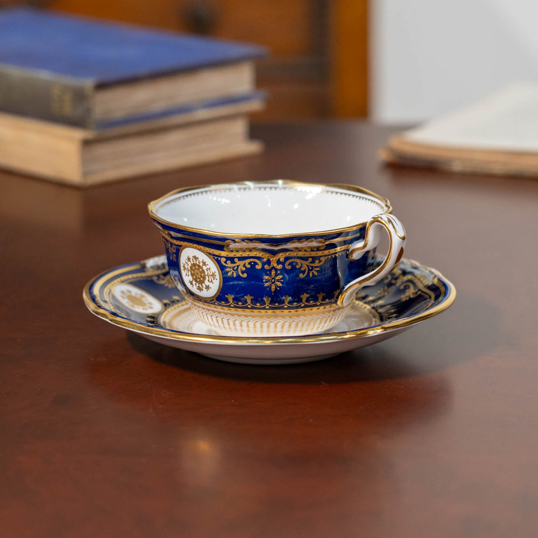 【Spode スポード LANCASTER ランカスター】ティーカップ&ソーサー[m]