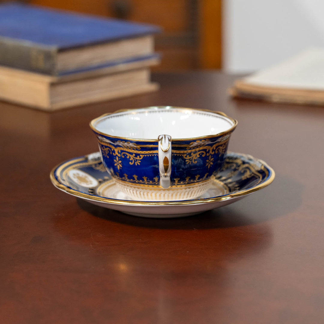 【Spode スポード LANCASTER ランカスター】ティーカップ&ソーサー[m]