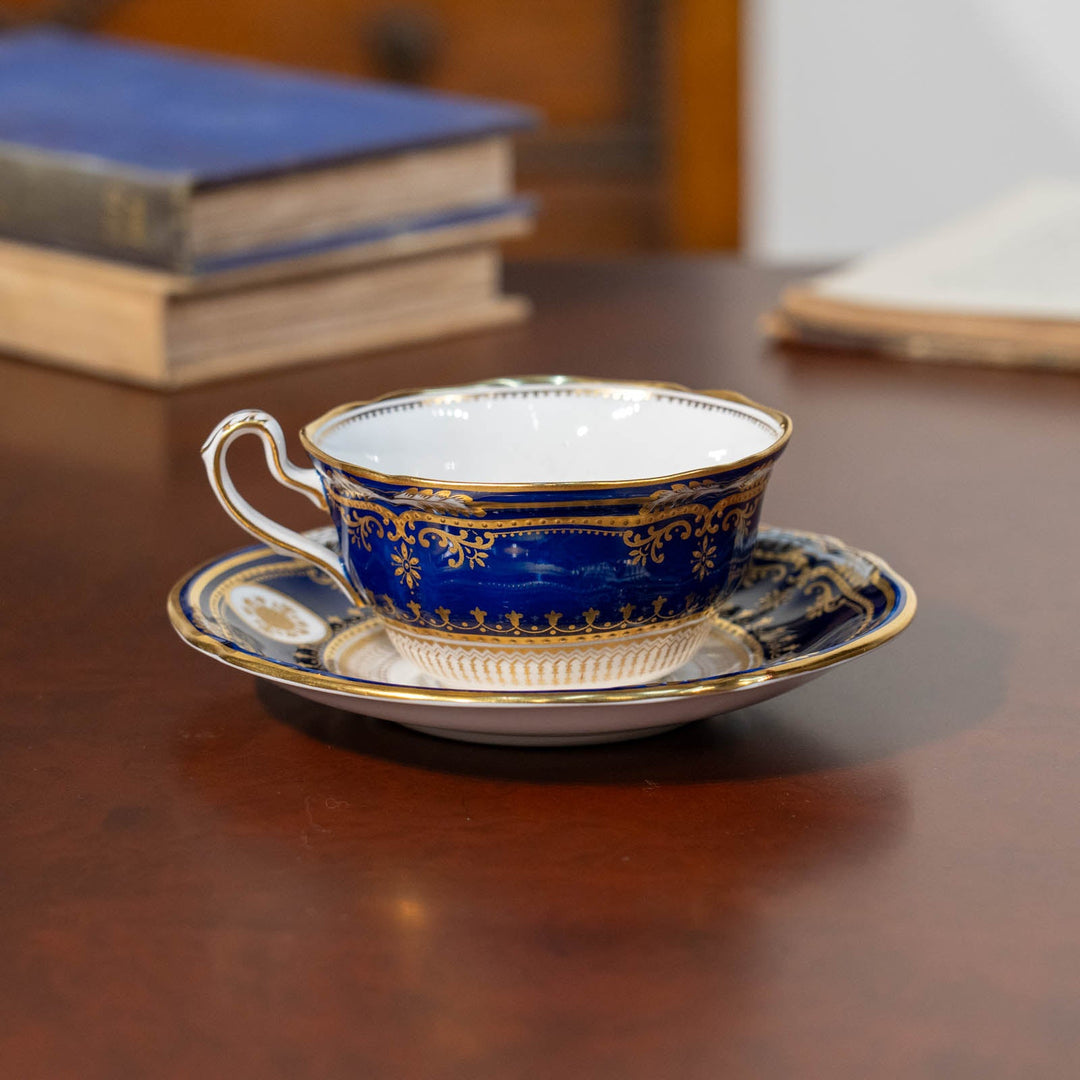 【Spode スポード LANCASTER ランカスター】ティーカップ&ソーサー[m]
