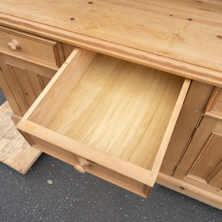 温もりある木材がカントリーやナチュラルなお部屋作りにマッチする オープンカップボード /24E[m]