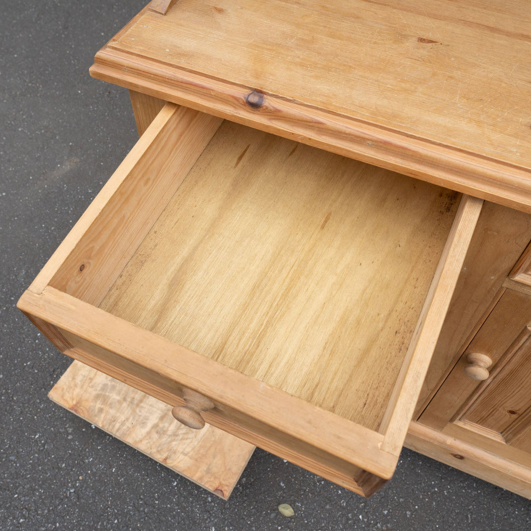 温もりある木材がカントリーやナチュラルなお部屋作りにマッチする オープンカップボード /24E[m]