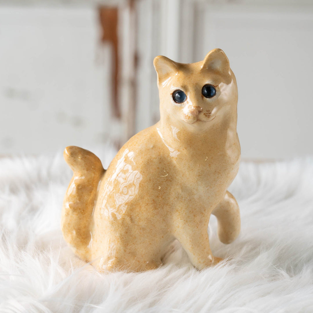 【Winstanley Cat ウィンスタンレイ キャット】◇ちょこっと上げた片足やカギしっぽが愛くるしい ブルーアイ Somari ソマリ /24E[m]