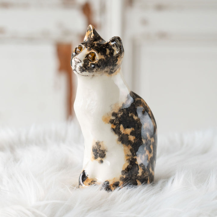 【Winstanley Cat ウィンスタンレイ キャット】◇小首をかしげた不思議そうな表情が魅力 Calico キャリコ /24E[m]