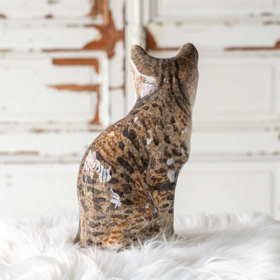 【Winstanley Cat ウィンスタンレイ キャット】◇おすまし顔でこちらを見つめる Brown tabby ブラウンタビー /24E[m]