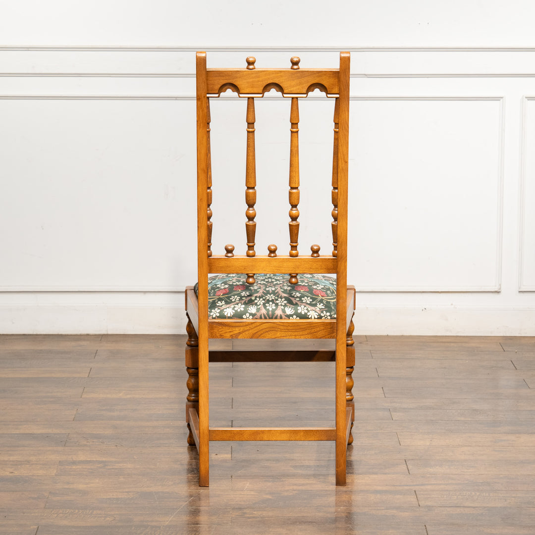 英国【ERCOL アーコール】ウィリアムモリス生地を使った ヨークシャーチェア /24I-3
