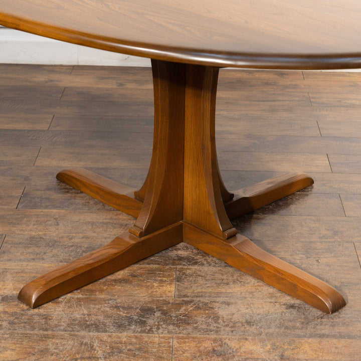 英国【ERCOL アーコール】支柱と台座でしっかりとした造り ペデスタルテーブル No.883 Winsor ウィンザー[m]