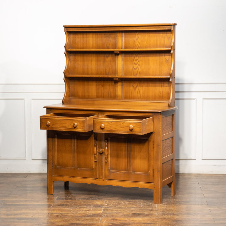 英国【ERCOL アーコール】伝統的な気品あふれるデザイン エルム カップボード Old Colonial オールドコロニアル /24I[m]