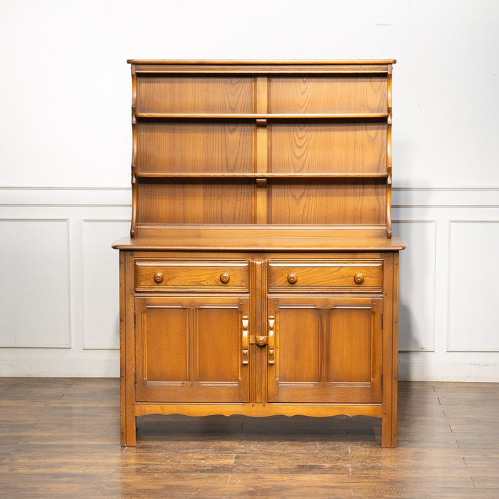 英国【ERCOL アーコール】伝統的な気品あふれるデザイン エルム カップボード Old Colonial オールドコロニアル /24I[m]