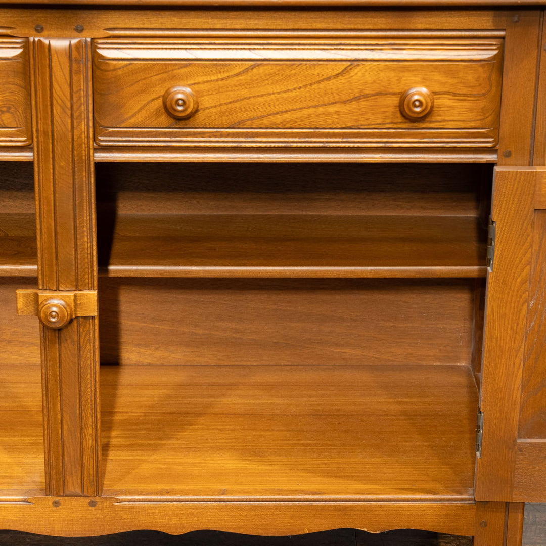 英国【ERCOL アーコール】伝統的な気品あふれるデザイン エルム カップボード Old Colonial オールドコロニアル /24I[m]